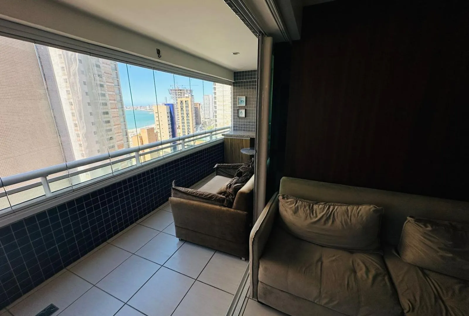 Apartamento Beira Mar 14º Andar Com 2 Quartos فورتاليز