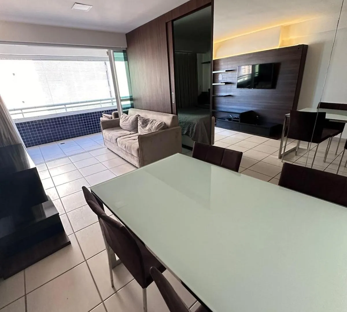 Apartman Apartamento Beira Mar 14º Andar Com 2 Quartos Fortaleza